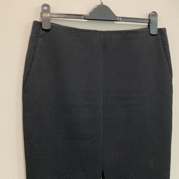 Aritzia Jax Black Slit Pencil Skirt 10 - Picture 6 of 11